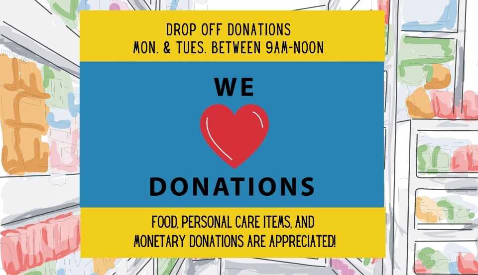 Donate to the Adel Food Pantry