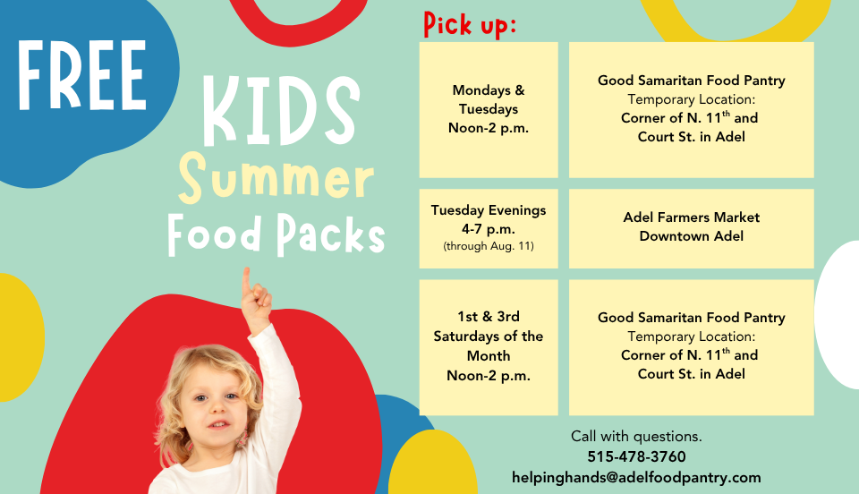Kids Summer Food Slider Image